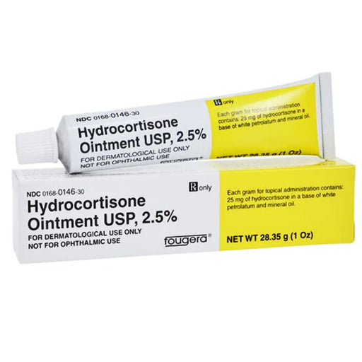 Fougera Fougera Hydrocortisone Ointment 2.5% Topical Corticosteroid | Buy at Mountainside Medical Equipment 1-888-687-4334