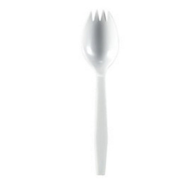 Buy National Paper & Plastics Spork, Medium White, 1000/cs (by Weight)  online at Mountainside Medical Equipment