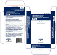 Buy Laser Pharmaceuticals Hemmorex HC Rectal Suppositories 25mg, 12-Pack (Rx)  online at Mountainside Medical Equipment