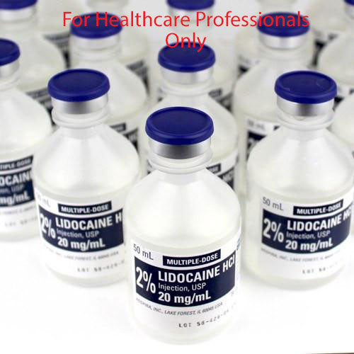 Buy Pfizer Injectables Pfizer Lidocaine 2% for Injection 50mL Multi-Dose, 25/tray (Rx)  online at Mountainside Medical Equipment