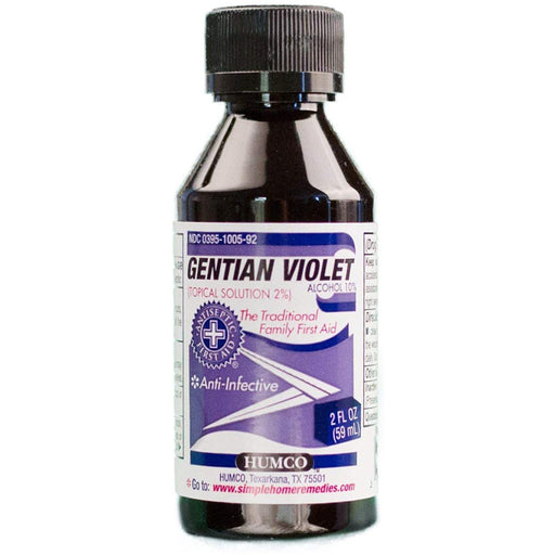 Antifungal Medications | Humco Gentian Violet 2% Solution