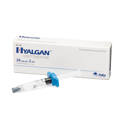 Hyalgan Osteoarthritis Knee Pain Relief Injections, Prefilled Syringes —  Mountainside Medical Equipment