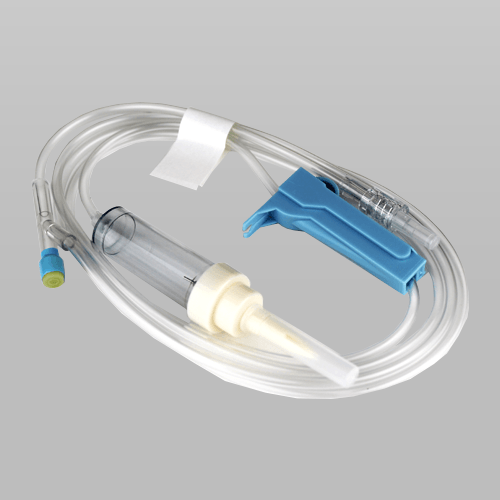 IV Administration Sets | 15 Drop Luer Lock, 78" Tubing, Roller Clamp, Y-Injection Sites