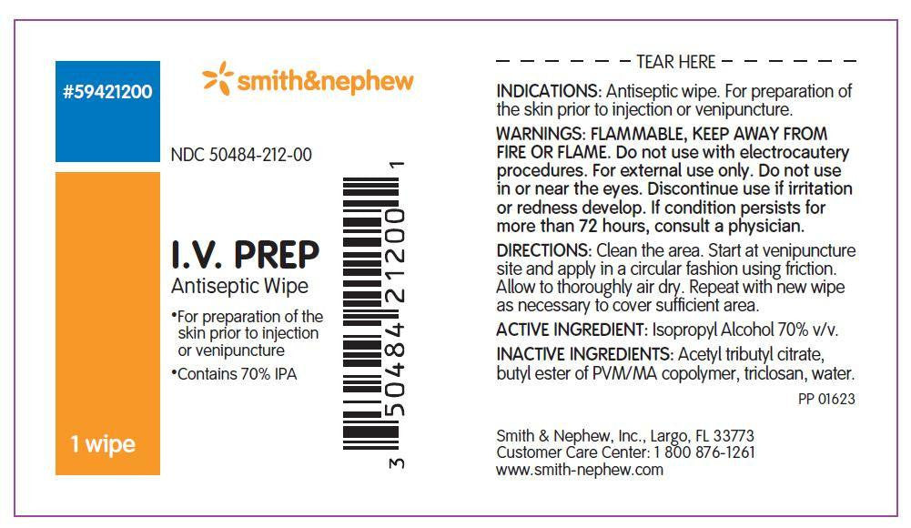 Smith & Nephew IV Prep Antiseptic Wipes 50/box | Buy at Mountainside Medical Equipment 1-888-687-4334