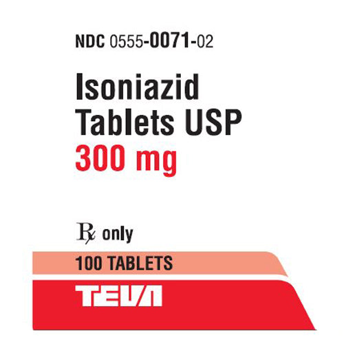 Buy Teva Pharmaceuticals Isoniazid Tablets 300 mg by Teva  online at Mountainside Medical Equipment