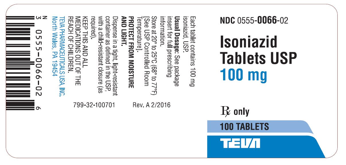 Buy Teva Pharmaceuticals Isoniazid Tablets 100 mg by Teva  online at Mountainside Medical Equipment
