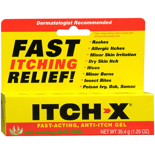 Itch-X Anti-Itch Fast-Acting Itch Relief Gel 