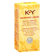 Older Packaging for K-Y Warming Liquid Personal Lubricant