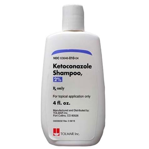 Tolmar Ketoconazole Shampoo Antifungal Treatment 120 mL, (Rx) — Mountainside Medical Equipment