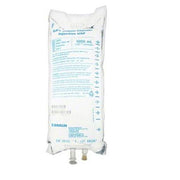 IV Bags hanging in a hospital room, used for fluid replacement and medication administration in patient care.