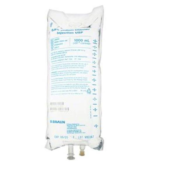Buy Mountainside Medical Equipment IV Solution Bags for Intravenous and Infusion IV Therapy (Rx)  online at Mountainside Medical Equipment