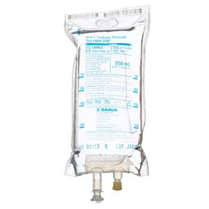 Sodium Chloride 0.9% for Injection - IV Bags - B Braun