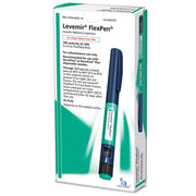 Buy Novo Nordisk Levemir FlexPen (Insulin detemir) Injection 100 units/mL Syringes 3 ml, 5 Pack **Requires Refrigeration**  online at Mountainside Medical Equipment