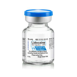 Buy Eugia US Lidocaine 2% HCL for Injection 10mL Mutli Dose Vials, 25/pack (Rx)  online at Mountainside Medical Equipment