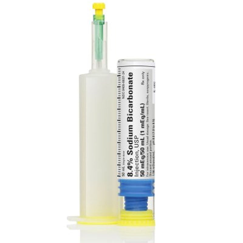 Sodium Bicarbonate Syringe for Metabolic Acidosis — Mountainside