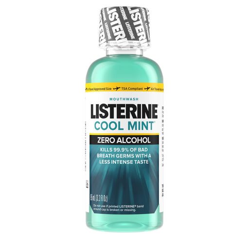 Buy Johnson and Johnson Consumer Inc Listerine Zero Alcohol Cool Mint Mouthwash 3.2 oz  online at Mountainside Medical Equipment