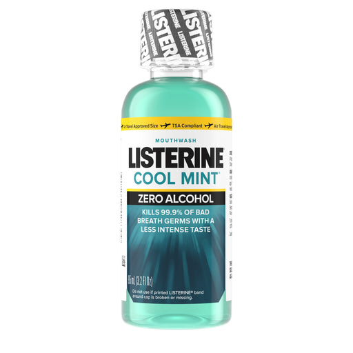 Personal Care & Hygiene | Listerine Zero Alcohol Cool Mint Mouthwash 3.2 oz