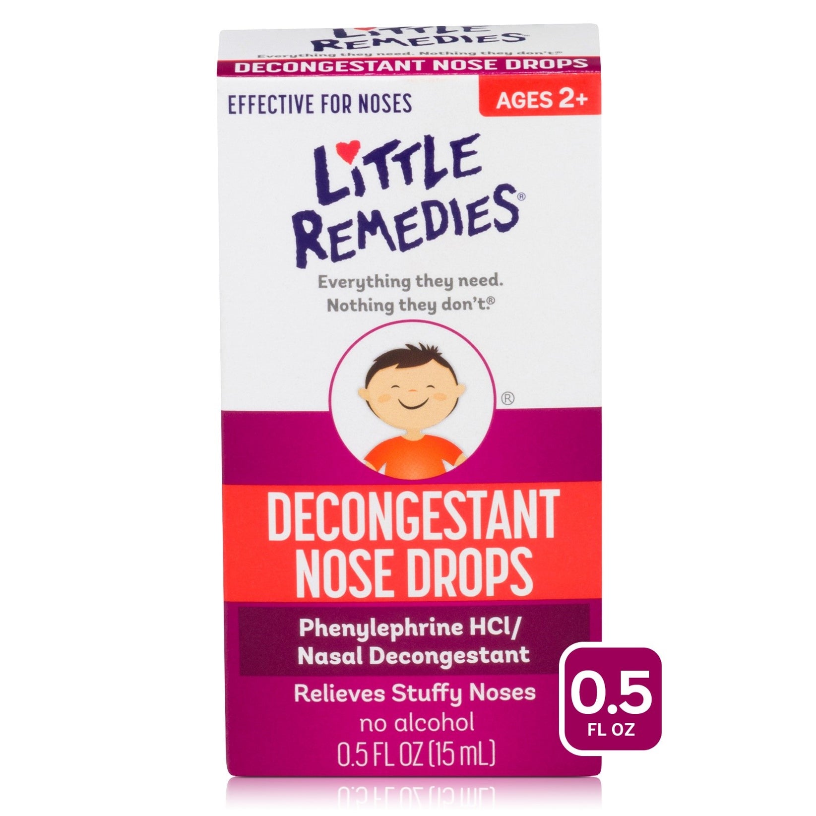 Little Remedies Decongestant Nose Drops 0.5oz — Mountainside Medical Equipment