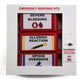 LiveSafer Emergency Response Low Profile 4" Deep Cabinet with Severe Bleeding, Allergic Reaction, Opiod Overdose Cases
