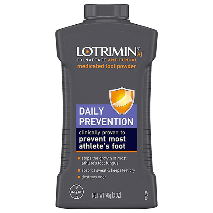 Buy Bayer Healthcare Lotrimin AF Antifungal Athlete's Foot Powder  online at Mountainside Medical Equipment