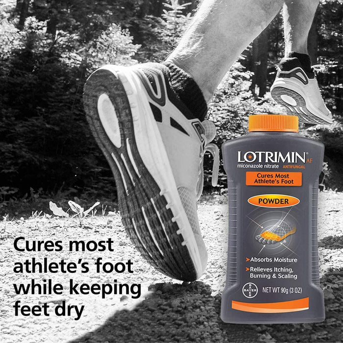 Buy Bayer Healthcare Lotrimin AF Antifungal Athlete's Foot Powder  online at Mountainside Medical Equipment
