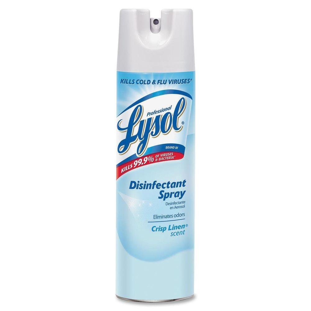 Lysol Disinfecting Spray with Crisp Linen Scent 12.5 oz Spray —  Mountainside Medical Equipment