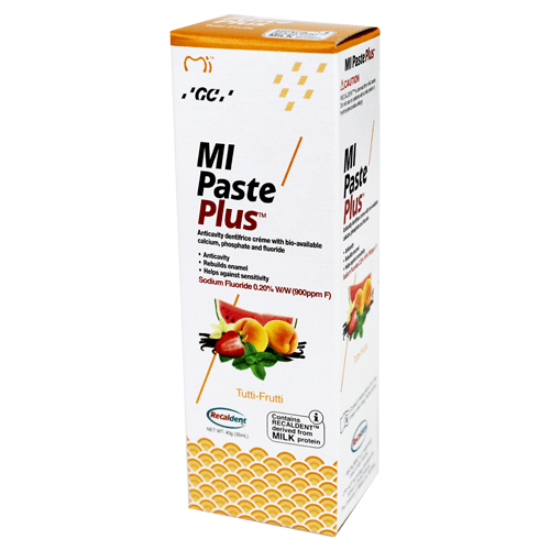 Buy GC America MI Paste Plus with Recaldent 40 Gram Tutti Frutti  online at Mountainside Medical Equipment