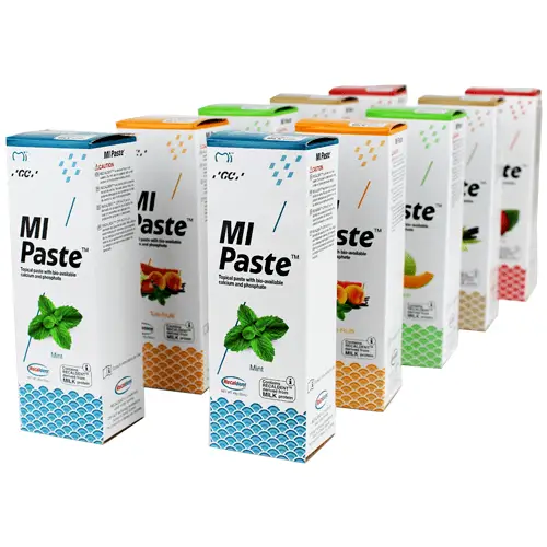 GC America (10-Pack) MI Paste Oral Paste Variety Pack - 5 Flavors | Mountainside Medical Equipment 1-888-687-4334 to Buy