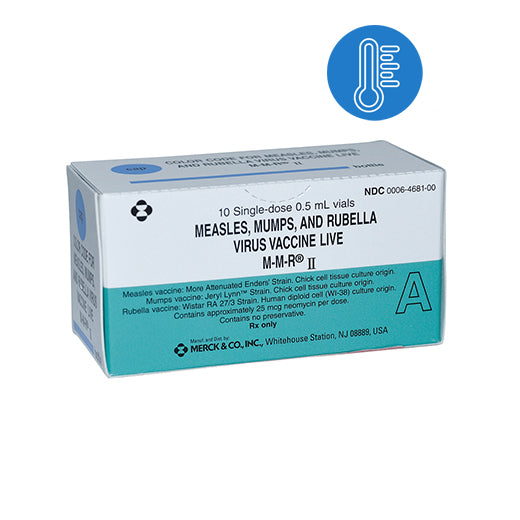 MMR Vaccine | MMR II Measles, Mumps & Rubella Virus Vaccine, 10 Doses **Refrigerated Product***