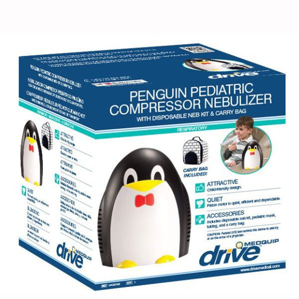 Penguin Pediatric Nebulizer Machine for Asthma Therapy — Mountainside ...