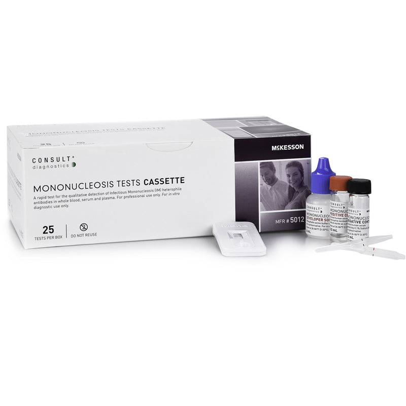 (Mono Test) Mononucleosis Whole Blood, Serum & Plasma Sample 25 Tests