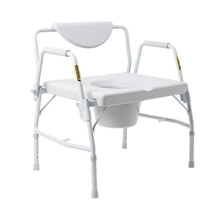 Buy McKesson Drop Arm Steel Frame Bariatric Commode Chair  online at Mountainside Medical Equipment