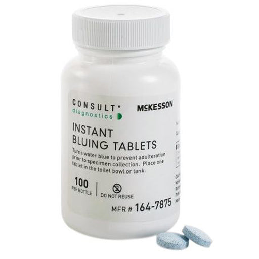 Shop for Mckesson Instant Bluing Tablets, 100 Per Bottle used for 