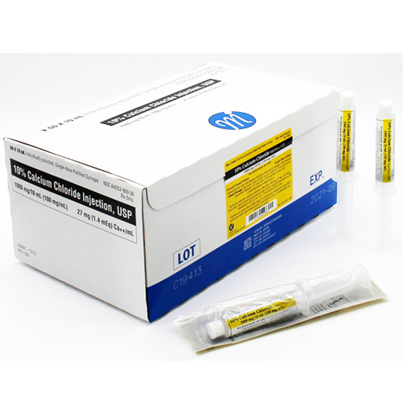 Premium Calcium Chloride Prefilled Syringes for Fast Administration ...