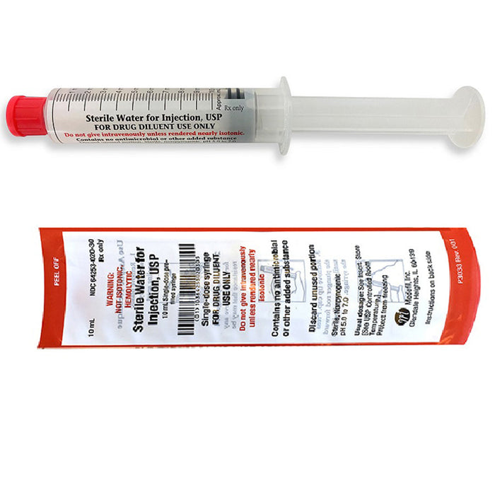 Sterile Water for Injection Prefilled Syringes 10 mL Sterile Water for Injection Prefilled Syringes 10 mL