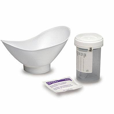 Medegen Mid-Stream Catch Kits, Funnel, Specimen Container, Label, Wipe, 36/Case | Mountainside Medical Equipment 1-888-687-4334 to Buy