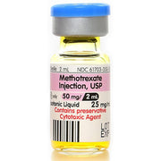 Methotrexate Sodium Injection vial for chemotherapy, used in treating cancer, rheumatoid arthritis, and severe psoriasis to manage symptoms effectively.