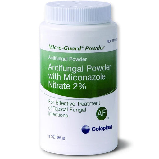 Buy Coloplast Corporation Micro-Guard Antifungal Powder Miconazole Nitrate 2%  online at Mountainside Medical Equipment