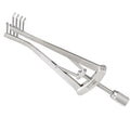 Alm Retractor, 3 7/8", Spread 3", Prongs ½" Deep