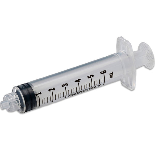 60 mL Syringes without Needle, | Monoject 60 mL Syringe Rigid Pack with Luer Lock Tip, 20 Per box