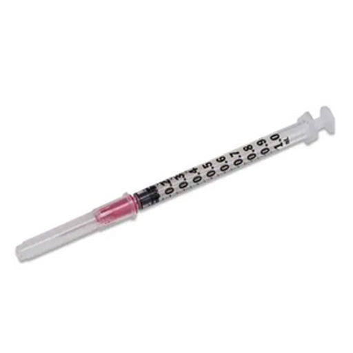 Syringes, | Monoject Tuberculin Syringe 1 cc Regular Luer Slip Tip Without Needle 100/Box