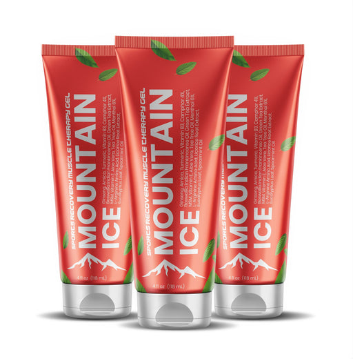Buy Mountain Ice Mountain Ice Sports Recovery Muscle Pain Relief Gel 4oz (3-PACK)  online at Mountainside Medical Equipment