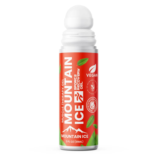 Buy Mountain Ice Mountain Ice Sports Recovery Muscle Pain Relief Gel Roll-on 3 oz - A  online at Mountainside Medical Equipment