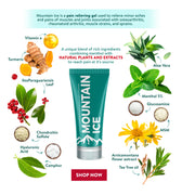 Buy Mountain Ice Mountain Ice Arthritis, Joint & Nerve Pain Relieving Gel -7-Day Sample Pack  online at Mountainside Medical Equipment