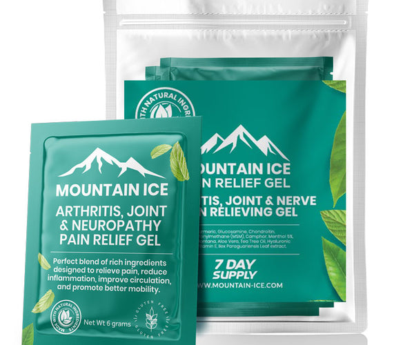 Arthritis, Joint & Nerve Pain Relief Gel with Natural Ingredients- Sample Pack