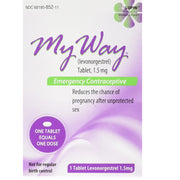 Buy Lupin My Way Emergency Contraceptive 1 Tablet (Compare to Plan B)  online at Mountainside Medical Equipment