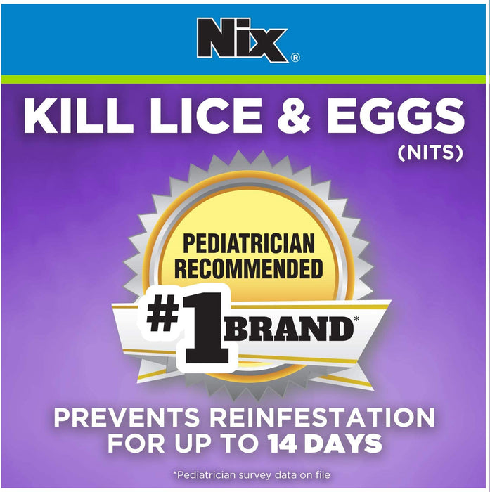Nix Lice Killing Treatment Cream Rinse with Nit Comb -Kills Lice & Egg —  Mountainside Medical Equipment
