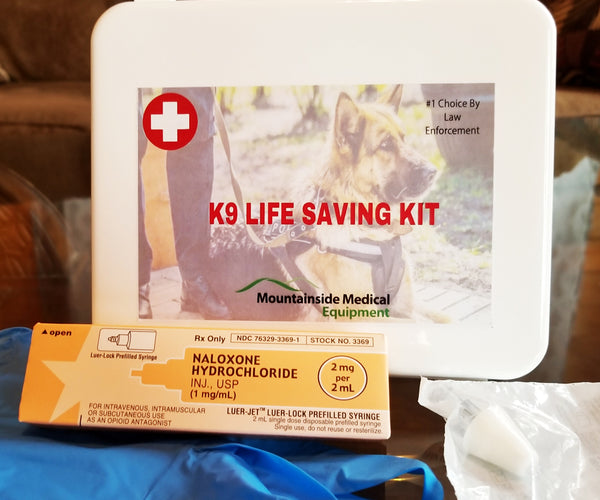 naltrexone dogs K9 Naloxone kit to Treat Dog Overdoses (Rx) — Mountainside Medical