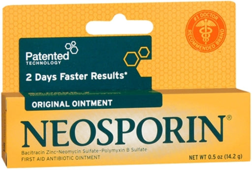 Buy Johnson and Johnson Consumer Inc Neosporin First Aid Antibiotic Original Ointment 0.5 oz  online at Mountainside Medical Equipment