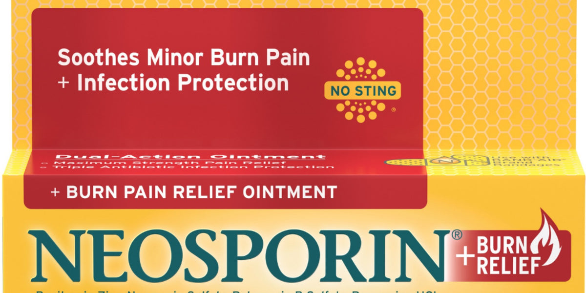Neosporin + Burn Relief FirstAid Antibiotic Ointment 0.5 oz